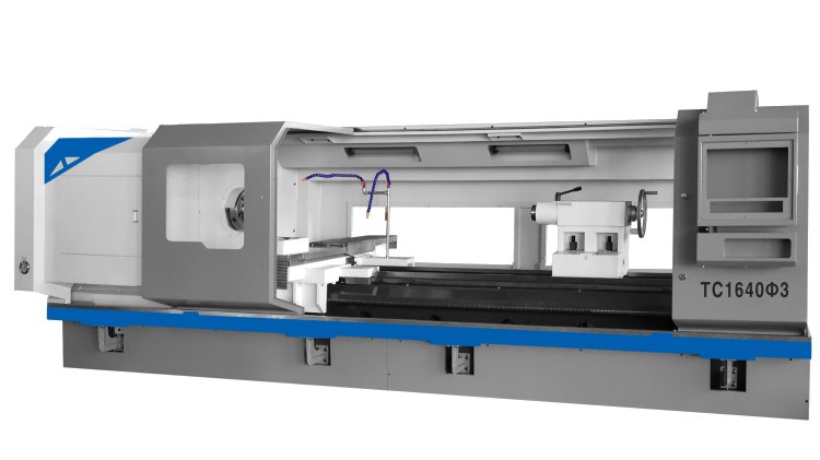 ТС1640Ф3/3000 тяжелый токарный станок с РМЦ 3000 мм Главное фото1